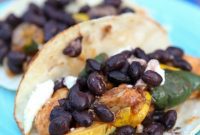 Summer Harvest Fajitas with Chicken, Squash and Black Beans