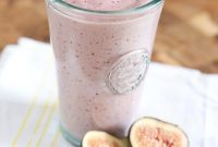Sweet Fig & Greek Yogurt Smoothie