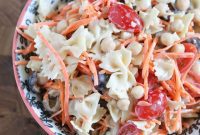 Hearty Chickpea Caesar Pasta