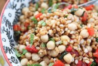 Vibrant Italian Wheat Berry Salad
