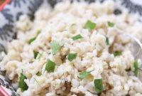 Zesty Cilantro Lime Brown Rice