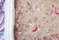 Wholesome Strawberry Almond Baked Steel-Cut Oats