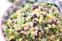 Fiesta Corn and Black Bean Quinoa Salad