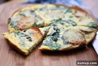 Green and Gold Frittata
