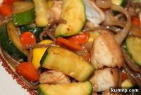 Tropical Mahi Mahi & Zucchini Stir-Fry