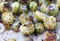 Crispy Pesto Brussels Sprouts