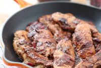 Glazed Cranberry Balsamic Chicken Skillet