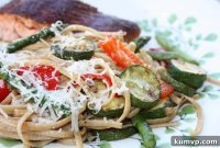 Wholesome Spring Vegetable Linguine