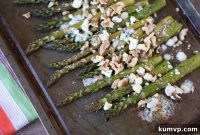 Asparagus Elevated: Balsamic, Gorgonzola & Walnut Delight