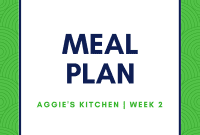 Your Week 2 Meal Planner
