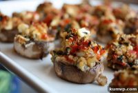 Sun-Drenched Mediterranean Mushroom Bites
