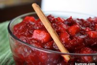 Citrus Apple Cranberry Sauce