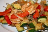 Firecracker Shrimp Stirfry: A Julia’s Kitchen Specialty