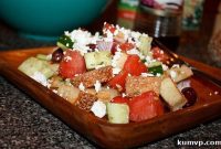 Hellenic Summer Bread Salad