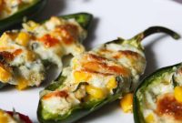 Creamy Corn Jalapeno Poppers