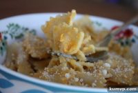 Golden Pumpkin Farfalle with Parmesan Cream