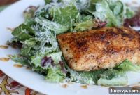 Cajun-Spiced Mahi Caesar Salad