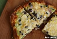 Garden Black Bean Frittata: Taste the Motivation