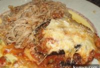 Golden Baked Eggplant Parmesan