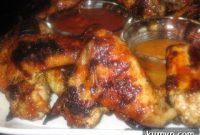 Island Jerk Wings with Tropical BBQ Glaze