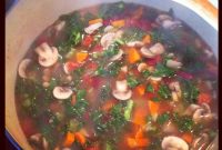 Soul-Soothing Kale, Mushroom, and Bean Soup