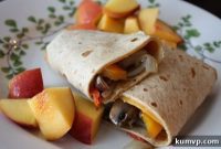Smoky Mushroom and Pepper Wrap