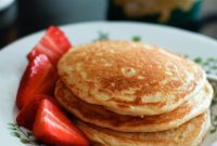 Zesty Orange-Vanilla Whole Grain Greek Yogurt Pancakes