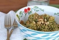Wholesome Rotini with Bright Meyer Lemon and Peppery Arugula Pesto