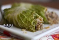 Savory Asian Napa Cabbage Rolls