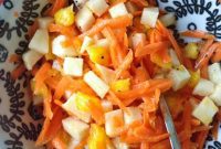 Sunshine Jicama Mango Carrot Salad