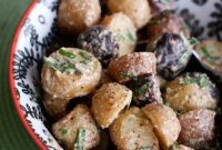 Creamy Potato Salad with Zesty Mustard and Fresh Chives