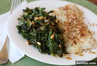 Life Lately: My Go-To Lemony Sauteed Kale with Pine Nuts