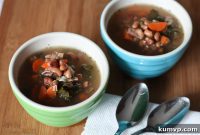 Hearty Slow-Cooked Ham and Black-Eyed Pea Soup