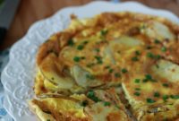 Golden Parmesan Potato Frittata