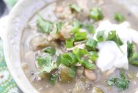 Bright Summer White Chicken Chili Verde