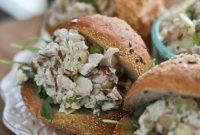 Autumn Harvest Rotisserie Chicken Salad with Crisp Apples and Toasted Almonds