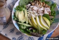 Sweet and Savory Chicken Pear Avocado Salad