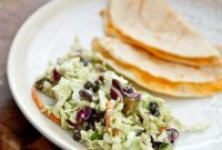 Zesty Mexican Black Bean Slaw