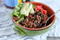Southwestern Turkey and Black Bean Rice Bowl