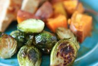 Sticky Sweet Honey Balsamic Sprouts