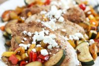 Zesty Balsamic Chicken Skillet with Peppers and Zucchini