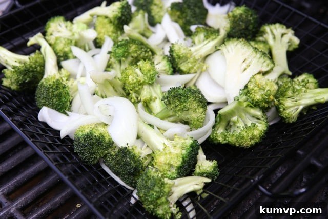 Freshly Grilled Vegetables Ready for Serving