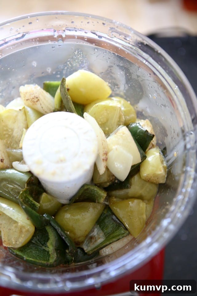 Charred Tomatillo Salsa Verde 3 Roasted Tomatillo Salsa | Aggie's Kitchen