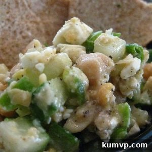 Delicious Chickpea and Feta Salad