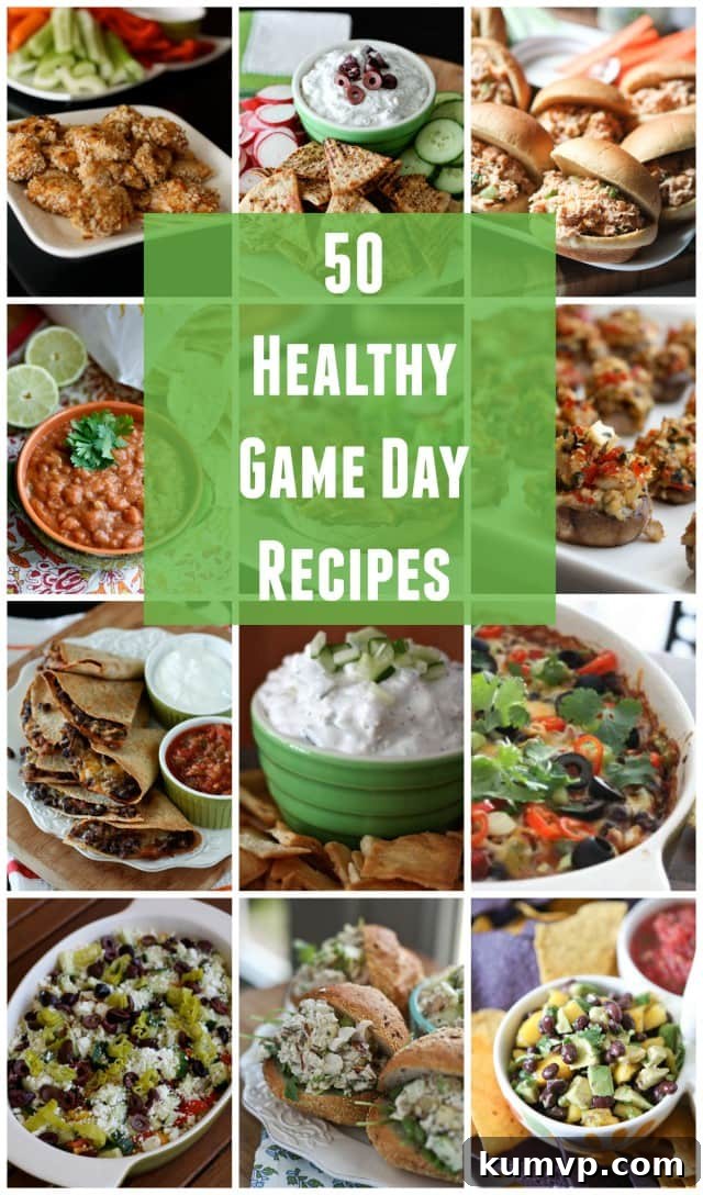 Healthy Game Day Recipes: Lighten Up Your Football Season Spread A vibrant platter of healthy game day snacks and appetizers, perfect for lightening up your football season celebrations.