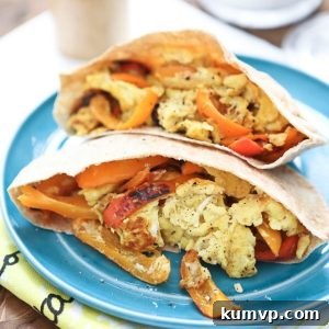 Savory Egg and Pepper Pita Pockets 6 img 11297 5