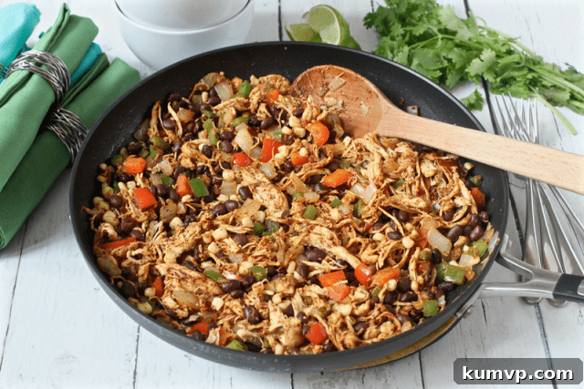 Friday Freedom 7 Southwest Chicken Skillet Dinner - Easy & Zesty Family Meal