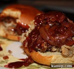 SMOKED PORK AND SPICY ONION SANDWICHES 2 Delicious Slow Cooker Barbecue Pulled Pork with Chipotle Onions
