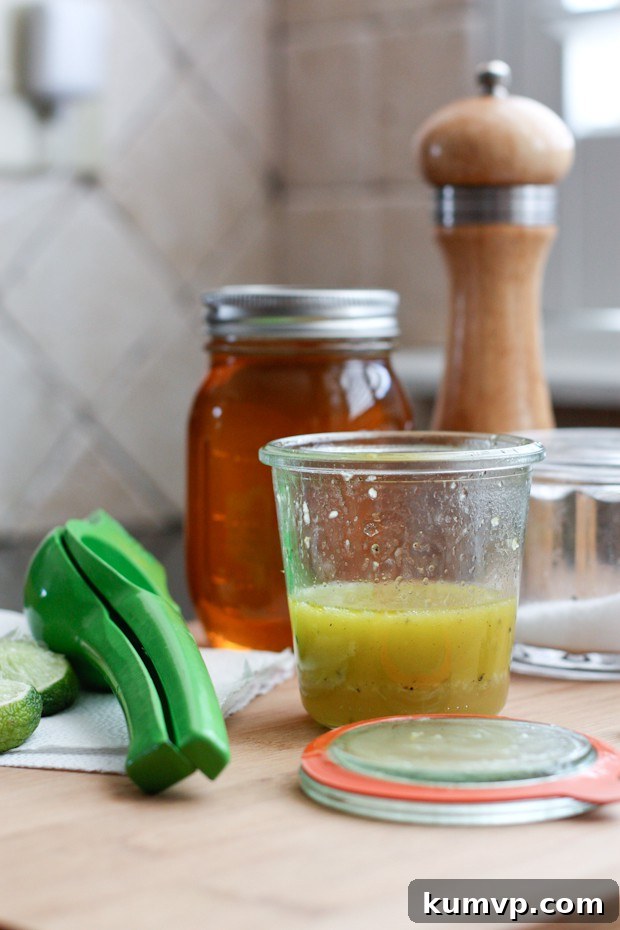 Golden Maple Vinaigrette 4 Honey, Lime and Garlic Vinaigrette | @AggiesKitchen zesty and aromatic dressing