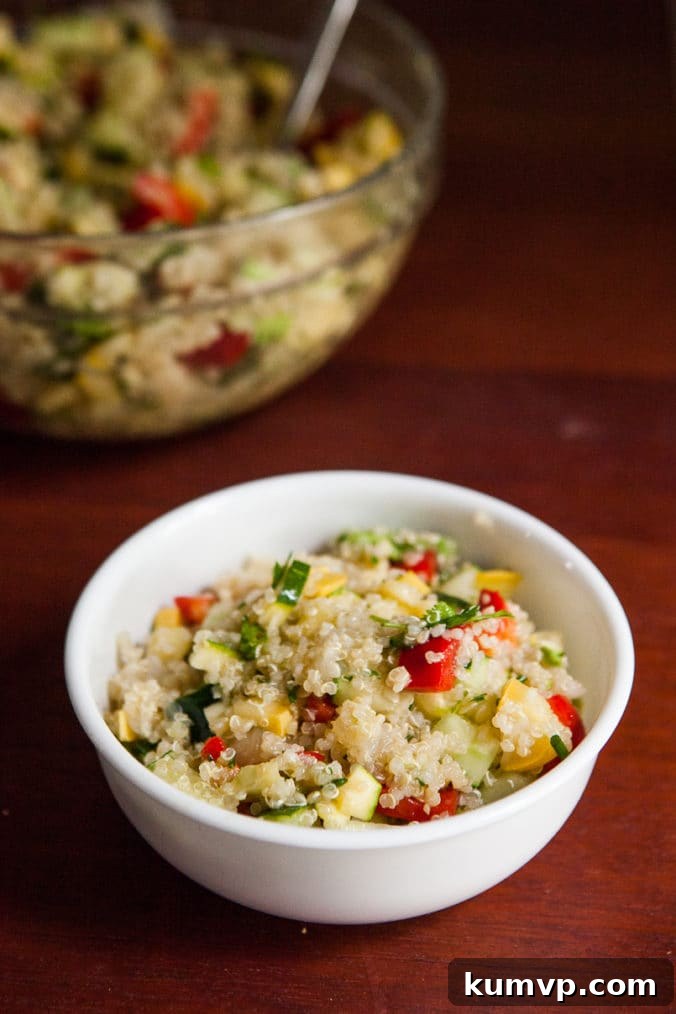 Napa Valley Quinoa Salad - Elegant and Fresh